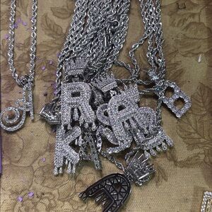 Silver Bling Necklace Winners Choice